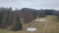 Dojezd hlavní sjezdovky