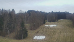 Dojezd hlavní sjezdovky