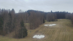 Dojezd hlavní sjezdovky