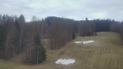 Dojezd hlavní sjezdovky