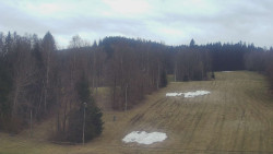 Dojezd hlavní sjezdovky