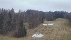 Dojezd hlavní sjezdovky