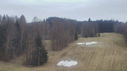 Dojezd hlavní sjezdovky