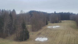 Dojezd hlavní sjezdovky