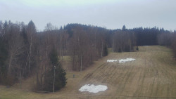 Dojezd hlavní sjezdovky