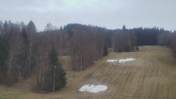 Dojezd hlavní sjezdovky