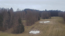 Dojezd hlavní sjezdovky