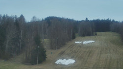 Dojezd hlavní sjezdovky