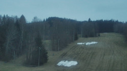 Dojezd hlavní sjezdovky