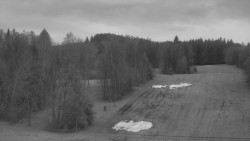 Dojezd hlavní sjezdovky