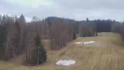 Dojezd hlavní sjezdovky