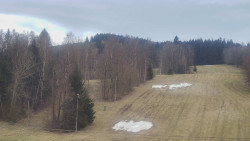 Dojezd hlavní sjezdovky