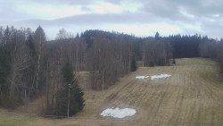 Dojezd hlavní sjezdovky