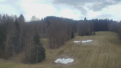 Dojezd hlavní sjezdovky