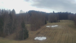 Dojezd hlavní sjezdovky