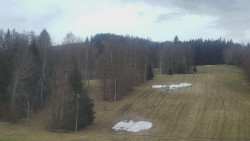 Dojezd hlavní sjezdovky