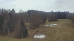 Dojezd hlavní sjezdovky