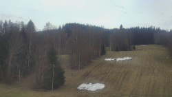 Dojezd hlavní sjezdovky