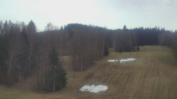 Dojezd hlavní sjezdovky