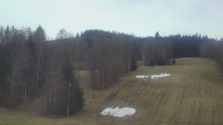 Dojezd hlavní sjezdovky