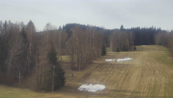 Dojezd hlavní sjezdovky