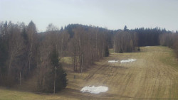 Dojezd hlavní sjezdovky