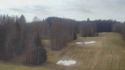 Dojezd hlavní sjezdovky