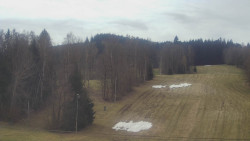 Dojezd hlavní sjezdovky