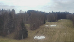 Dojezd hlavní sjezdovky