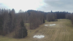 Dojezd hlavní sjezdovky