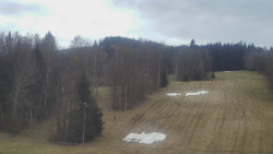 Dojezd hlavní sjezdovky