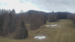 Dojezd hlavní sjezdovky