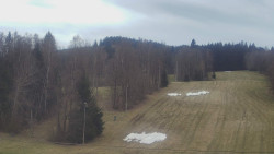 Dojezd hlavní sjezdovky