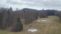 Dojezd hlavní sjezdovky