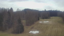 Dojezd hlavní sjezdovky