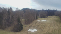 Dojezd hlavní sjezdovky