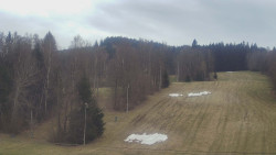 Dojezd hlavní sjezdovky