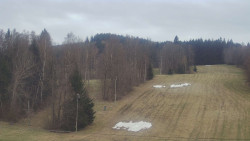 Dojezd hlavní sjezdovky