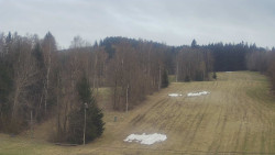 Dojezd hlavní sjezdovky