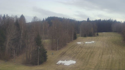 Dojezd hlavní sjezdovky