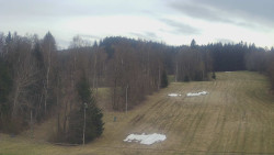 Dojezd hlavní sjezdovky