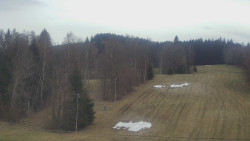 Dojezd hlavní sjezdovky