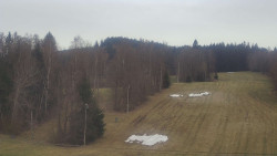 Dojezd hlavní sjezdovky