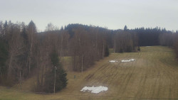 Dojezd hlavní sjezdovky