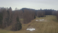 Dojezd hlavní sjezdovky