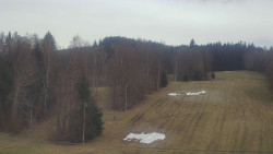 Dojezd hlavní sjezdovky