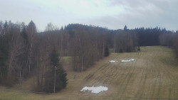 Dojezd hlavní sjezdovky