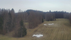 Dojezd hlavní sjezdovky