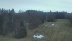 Dojezd hlavní sjezdovky