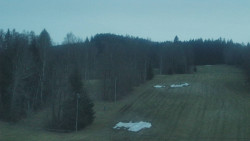 Dojezd hlavní sjezdovky